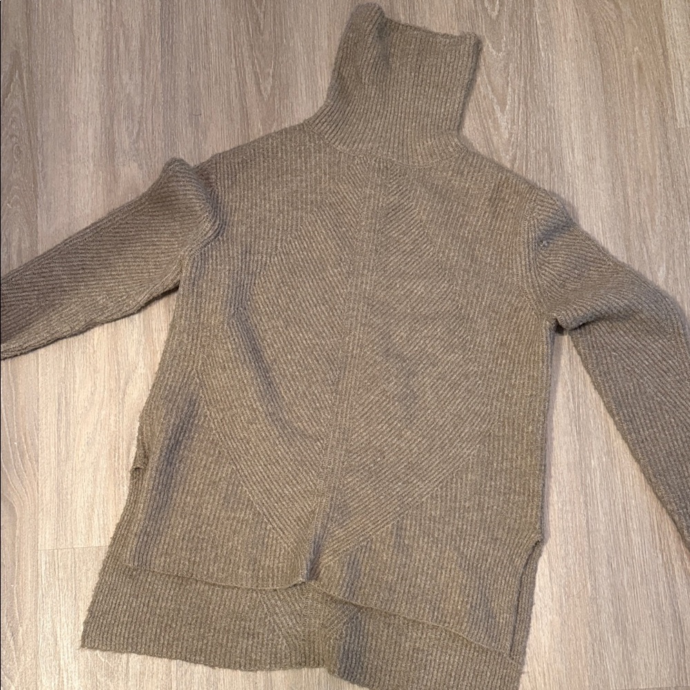 Sweet Romeo Brown Cowl Neck Sweater